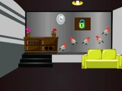 Mchezo Grey Checked Room Escape online