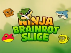 Mchezo Ninja brainrot Slice online