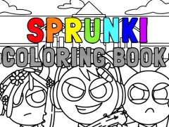 Mchezo Sprunki Coloring Book online