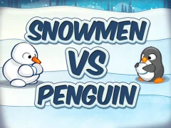 Mchezo Snowmen vs Penguin online