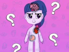 Mchezo My Little Pony Learning The Body online