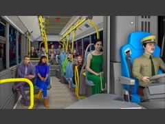 Mchezo Coach Bus Simulator: City Bus Sim online