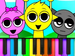 Mchezo Sprunki Piano Explorer online