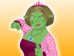 Mchezo Shrek Princess Fiona online