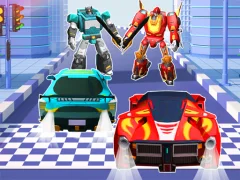 Mchezo Car Robot Transform Fight online
