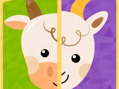 Mchezo Baby Games Animal Puzzle for Kids online