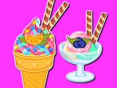 Mchezo Cooking Ice Cream And Gelato online