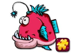 Mchezo Cute Piranha Jigsaw Puzzles online
