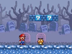 Mchezo Super Mario Bros Star Scramble 2 Ghost island online