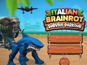 Mchezo Brainrot ya Italia inaishi Parkour online