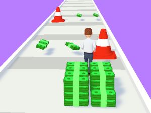 Mchezo Kusanya pesa zote na kupata tajiri: mkimbiaji online