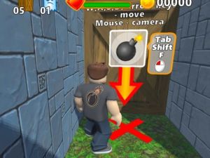 Mchezo Obby: Bomberman online
