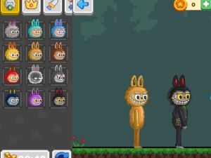 Mchezo Uwanja wa michezo wa Labubu: Sandbox ya Ragdoll online