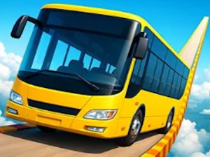 Mchezo Sky Bus Mega Ramp Drive online