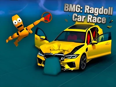 Mchezo BMG: Ragdoll Car Race online
