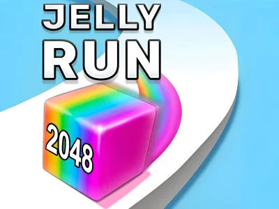 Mchezo Jelly Run 2048 online
