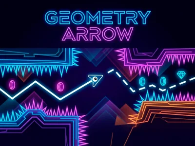 Mchezo Geometry Arrow online