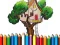Mchezo Tree House Coloring Book online