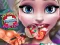 Mchezo Ice Queen Tongue Doctor online