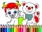 Mchezo Back To School: Baby Doll Coloring online