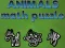 Mchezo Animals Math Puzzles online