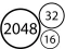 Mchezo Merge Numbers 2048 online