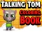 Mchezo Talking Tom Coloring Books online