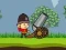 Mchezo Cannons and Soldiers mountain offense online