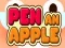 Mchezo Pen an apple online