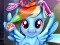 Mchezo Rainbow pony real haircuts online