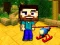 Mchezo Mineblock Helicopter Adventure online