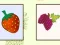 Mchezo Fruits Memory online