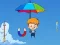 Mchezo Umbrella Falling Guy online