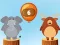 Mchezo Jungle Balloons Subtraction online
