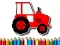 Mchezo Easy Kids Coloring Tractor online