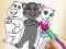 Mchezo Kitty Coloring Book online