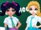 Mchezo Jacqueline and Eliza School Bag Design Contest online