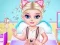 Mchezo Naughty Baby Elsa's Weekend online