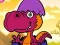 Mchezo Ice Age Funny Dinosaurs Coloring online