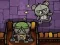 Mchezo Teddy bear zombies machine gun online