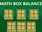 Mchezo Math Box Balance online