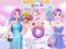 Mchezo Barbie and Elsa in Candyland online