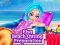 Mchezo Elsa Beach Outing Preparation online