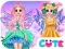 Mchezo Princess In Colorful Wonderland online