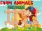 Mchezo Farm Animals Puzzles Challenge online