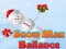 Mchezo Snow Man Balance online