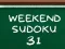 Mchezo Weekend Sudoku 31 online