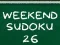 Mchezo Weekend Sudoku 26 online