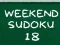 Mchezo Weekend Sudoku 18 online