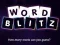 Mchezo Word Blitz online